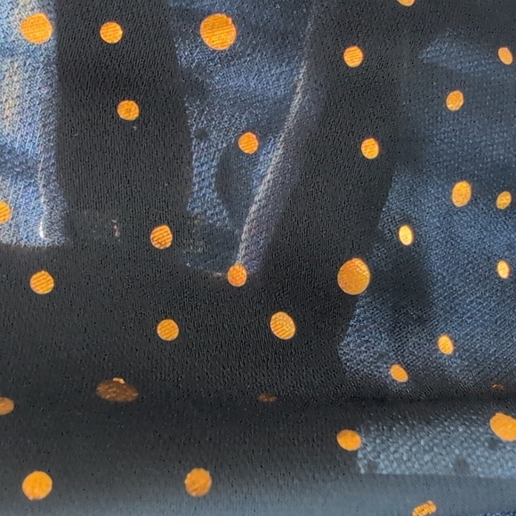 LC Lauren Conrad Sleeveless blouse Size Large - Picture 5 of 6